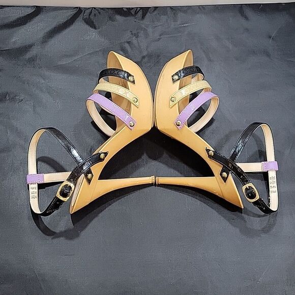 ANDREA MULTI-STRAPS HIGH HEEL STILETTOS SANDAL - Picture 12 of 15